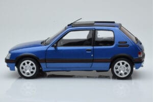 Peugeot 205 GTi 1.9 Avec Toit Ouvrant Miami Bleu Norev 1:18 184844 Métal — image 4 sur 8