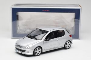 Peugeot 206 RC Aluminium Argent Norev 1:18 184726 Métal — image 8 sur 8