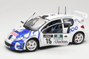 Peugeot 206 WRC #15 G. Panizzi / H. Panizzi WRC 1999 Solido 1:18 9016 Métal — image 2 sur 8