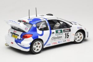 Peugeot 206 WRC #15 G. Panizzi / H. Panizzi WRC 1999 Solido 1:18 9016 Métal — image 3 sur 8