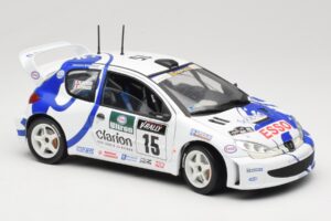Peugeot 206 WRC #15 G. Panizzi / H. Panizzi WRC 1999 Solido 1:18 9016 Métal — image 6 sur 8