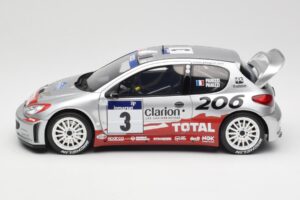 Peugeot 206 WRC #3 G. Panizzi / H. Panizzi Rally Tour de Corse 2002 Otto 1:18 OT1085 Résine — image 3 sur 6