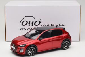 Peugeot 208 GT Hybrid Red Elixir Otto 1:18 OT1163 Résine — image 6 sur 6