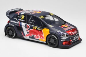 Peugeot 208 WRX #9 S. Loeb World RX of Belgium 2018 Otto 1:18 OT455 Résine — image 4 sur 6