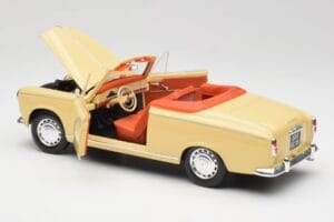 Peugeot 403 Cabriolet Jaune Sable Solido 1:18 8165 Métal — image 5 sur 8