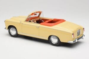 Peugeot 403 Cabriolet Jaune Sable Solido 1:18 8165 Métal — image 7 sur 8