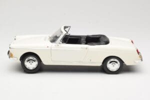 Peugeot 404 Cabriolet Blanc Norev 1:18 184746 Métal — image 4 sur 8