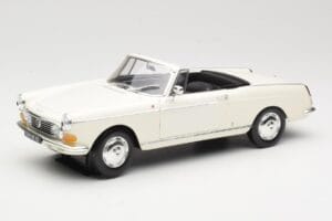 Peugeot 404 Cabriolet Blanc Norev 1:18 184746 Métal