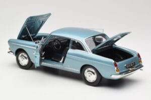 Peugeot 404 Coupe Bleu Norev 1:18 184745 Métal — image 5 sur 8