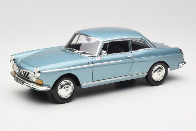 Peugeot 404 Coupe Bleu Norev 1:18 184745 Métal