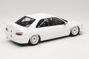 Peugeot 406 by Khyzyl Saleem Blanc Otto 1:18 OT1284 Résine — image 2 sur 6