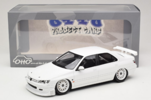 Peugeot 406 by Khyzyl Saleem Blanc Otto 1:18 OT1284 Résine — image 6 sur 6