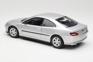 Peugeot 406 Coupé Argent Gate 1:18 01024 Métal — image 7 sur 8