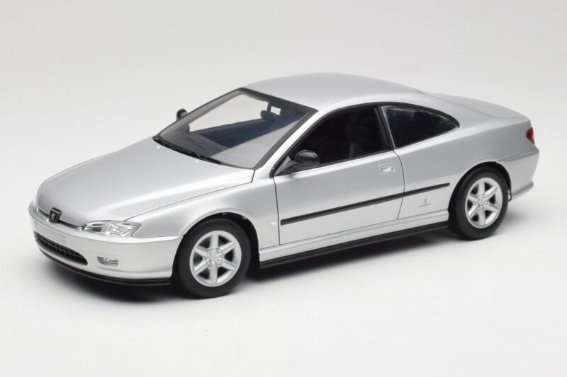 Peugeot 406 Coupé Argent Gate 1:18 01024 Métal