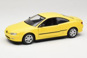Peugeot 406 Coupé Jaune Gate 1:18 01022 Métal