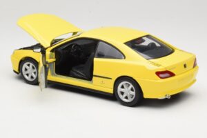 Peugeot 406 Coupé Jaune Gate 1:18 01022 Métal — image 5 sur 8