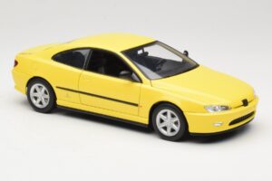 Peugeot 406 Coupé Jaune Gate 1:18 01022 Métal — image 6 sur 8