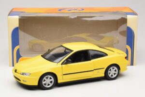 Peugeot 406 Coupé Jaune Gate 1:18 01022 Métal — image 8 sur 8