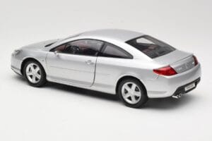 Peugeot 407 Coupe Argent Norev 1:18 184747 Métal — image 7 sur 8