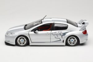 Peugeot 407 Racing Argent Solido 1:18 90642 Métal — image 4 sur 8
