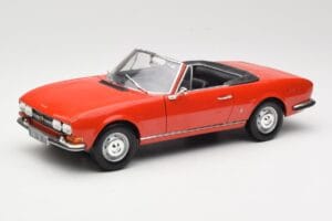 Peugeot 504 Cabriolet Rouge Norev 1:18 184754 Métal
