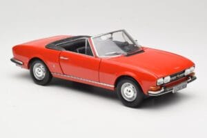 Peugeot 504 Cabriolet Rouge Norev 1:18 184754 Métal — image 6 sur 8
