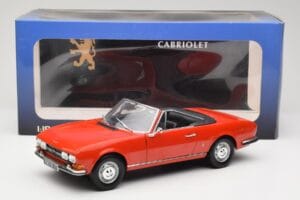Peugeot 504 Cabriolet Rouge Norev 1:18 184754 Métal — image 8 sur 8