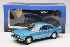 Peugeot 504 Coupe Bleu Norev 1:18 184755 Métal — image 8 sur 8