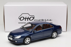Peugeot 607 Phase II 3.0 V6 Bleu Otto 1:18 OT485 Résine — image 6 sur 6
