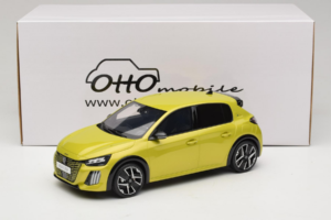 Peugeot E-208 GT Jaune Agueda Otto 1:18 OT1164 Résine — image 6 sur 6