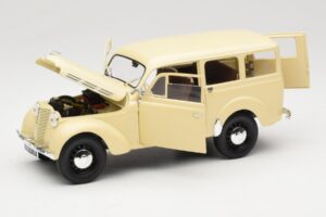 Peugeot Partner Moka Brown Norev 1:18 184894 Métal — image 2 sur 8