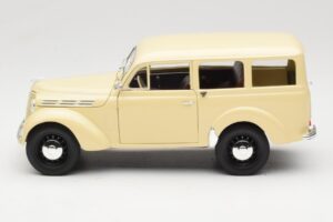 Peugeot Partner Moka Brown Norev 1:18 184894 Métal — image 4 sur 8