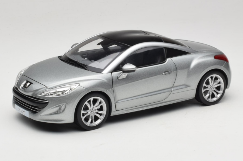 Peugeot RCZ Mercury Grey Norev 1:18 184875 Métal
