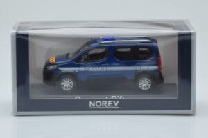 Peugeot Rifter Gendarmerie Otremer Bleu Norev 1:43 479064 Métal — image 4 sur 4