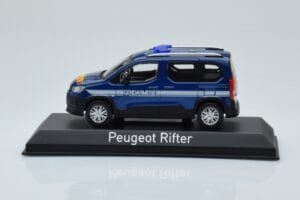 Peugeot Rifter Gendarmerie Otremer Bleu Norev 1:43 479064 Métal