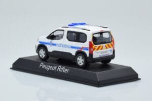 Peugeot Rifter Police Municipale Blanc Norev 1:43 479067 Métal — image 3 sur 4