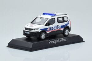 Peugeot Rifter Police Nationale Blanc Norev 1:43 479065 Métal — image 2 sur 4