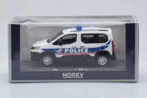 Peugeot Rifter Police Nationale Blanc Norev 1:43 479065 Métal — image 4 sur 4