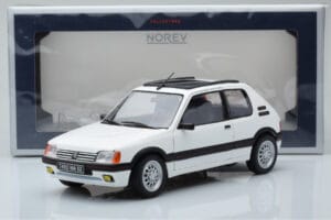 Peugeot 205 GTi 1.6 Blanc Norev 1:18 184849 Métal — image 8 sur 8