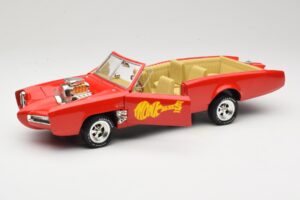 Pontiac GTO Monkeemobile Rouge ERTL 1:18 33150 Métal — image 2 sur 8