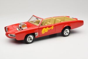 Pontiac GTO Monkeemobile Rouge ERTL 1:18 33150 Métal