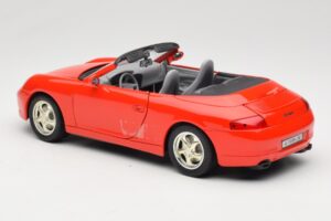 Porsche 911 996 Cabriolet Rouge Mira 1:18 06930 Métal — image 7 sur 8