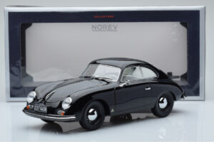 Porsche 356 Noir Norev 1:18 187451 Métal — image 6 sur 6