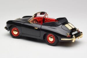 Porsche 356B Cabriolet Noir Bburago 1:18 3031D Métal — image 7 sur 8