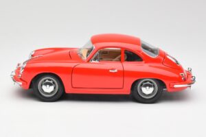 Porsche 356B Rouge Bburago 1:18 3021 Métal — image 4 sur 8
