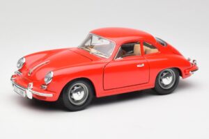 Porsche 356B Rouge Bburago 1:18 3021 Métal