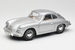 Porsche 356B Argent Bburago 1:18 3021-M1 Métal