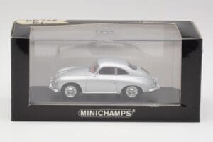Porsche 356B Coupé Argent Minichamps 1:43 400064321 Métal — image 4 sur 4
