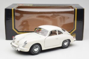 Porsche 356B Blanc Bburago 1:18 3021-M3 Métal — image 8 sur 8