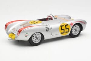 Porsche 550-1500 RS Spyder #55 H. Herrmann Carrera Panamericana 1954 AUTOart 1:18 85470 Métal — image 3 sur 8